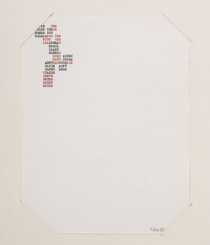 Carl Andre 