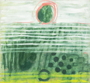 Elfi Schuselka Abstract Composition Oil on Canvas (9852679029043)