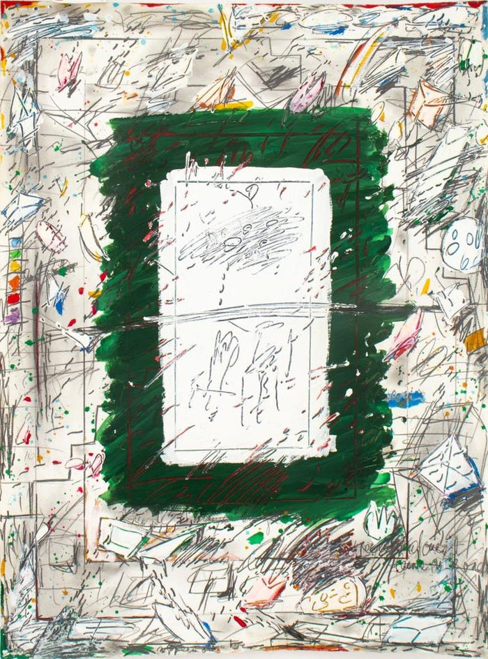 Elfi Schuselka Surrealist Composition Mixed Media