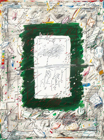 Elfi Schuselka Surrealist Composition Mixed Media