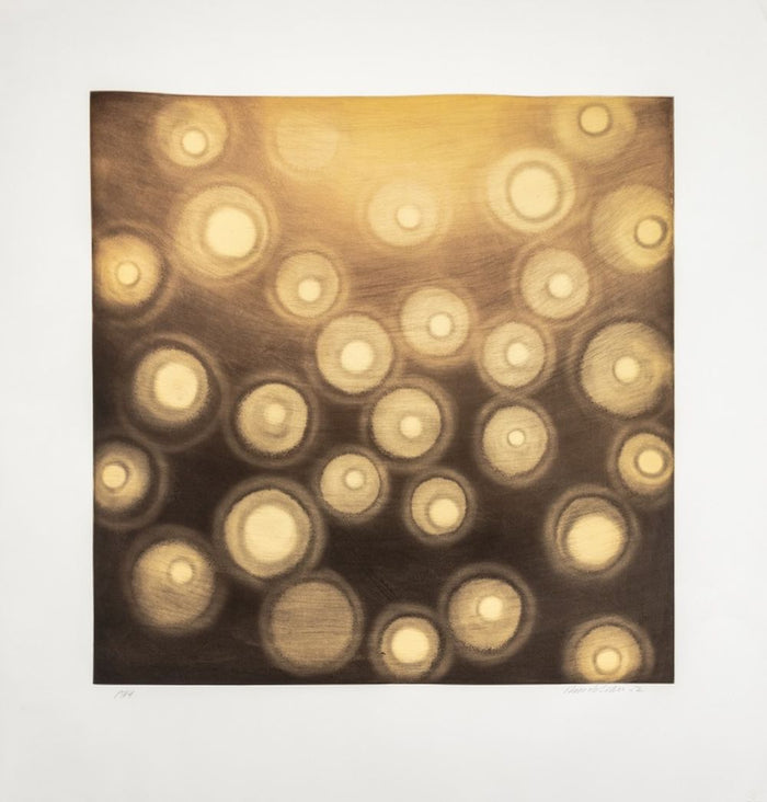 Ross Bleckner "Dome Two" Etching and Aquatint