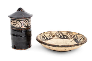 Japanese Horse Eye Bowl and Sequoia Miller Jar, 2 (9887716475187)