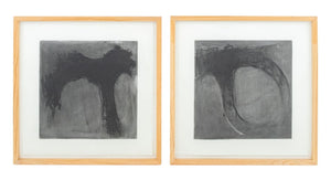 Robert O'Meara Abstract Composition Charcoals, 2 (9887759466803)