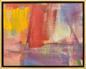 Donald Kunz Abstract Composition Oil on Canvas (9887883264307)