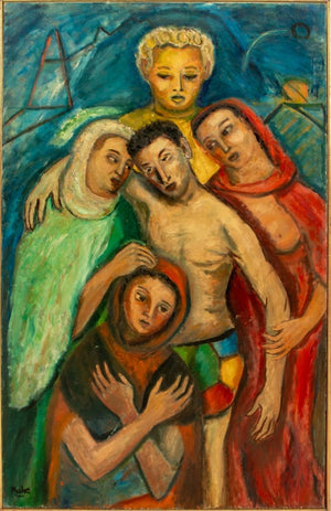 Thea Thalie "Everyman" Oil on Canvas (9816472092979)