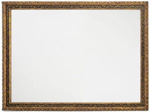 Italian Ebonized and Giltwood Rectangular Mirror
