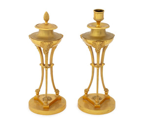 Louis XV Style Ormolu Cassolettes, Pair (9804660769075)
