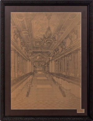 Emile Benard Beaux Arts Architectural Rendering (9800927871283)