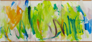 Robert O'Meara Abstract Composition Triptych Oil (9790591369523)