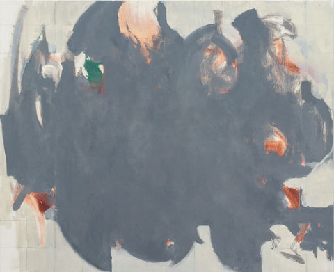 Robert O'Meara Abstract Composition in Gray Oil