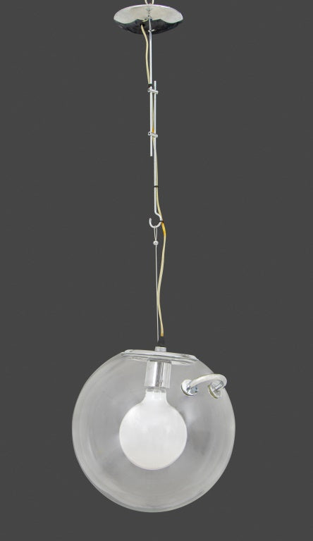 Artemide "Miconos" Glass Globe Pendant Lamp