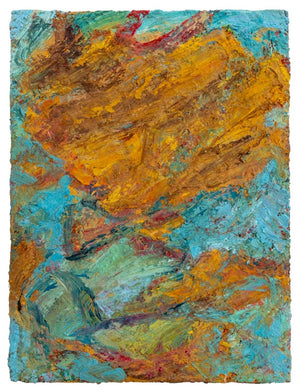 Andy Miller Abstract Composition Oil on Canvas (9756591128883)