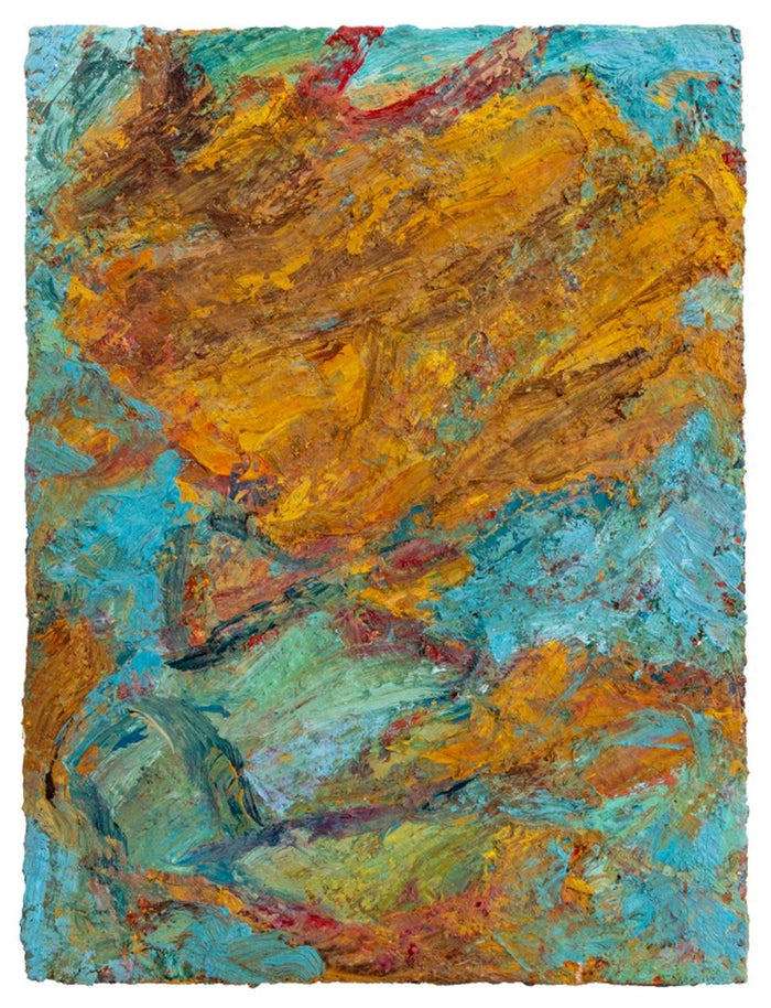 Andy Miller Abstract Composition Oil on Canvas