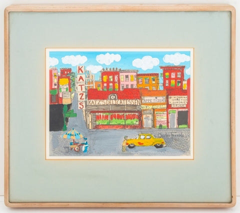 Charles Fazzino Katz's Delicatessen Mixed Media