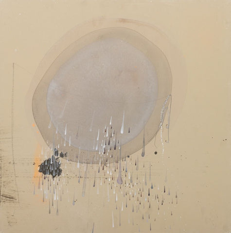 Abstract Composition Diptych Mixed Media on Board