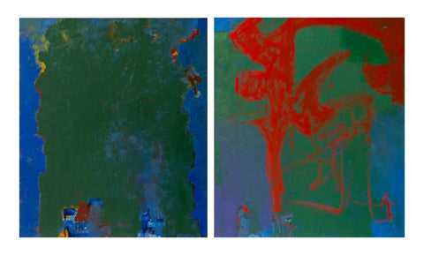 Robert O'Meara Abstract Compositions Oil, 2