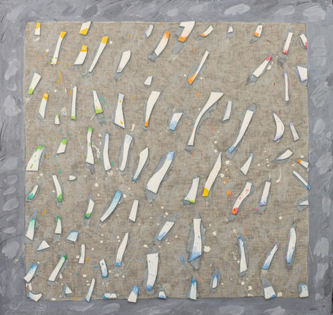 Elfi Schuselka Abstract Composition Mixed Media