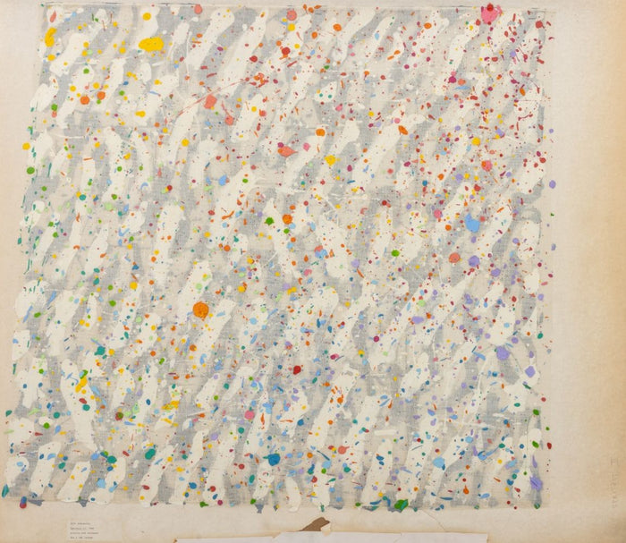 Elfi Schuselka "Spiritz II" Acrylic on Tarlatan