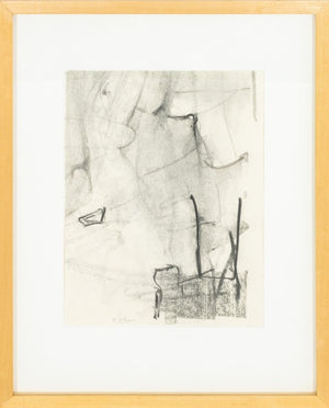 Robert O'Meara Abstract Expressionist Charcoal (9759982682419)