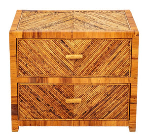 Gabriella Crespi Style Pencil Reed Nightstand (9806524973363)
