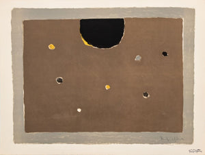 Manfred Schwartz "Somber Planet" Lithograph (9771722604851)