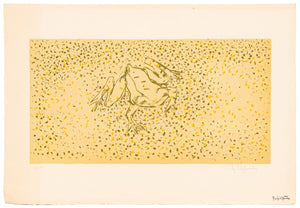 Manfred Schwartz "Frog at Etretat" Lithograph (9773504364851)