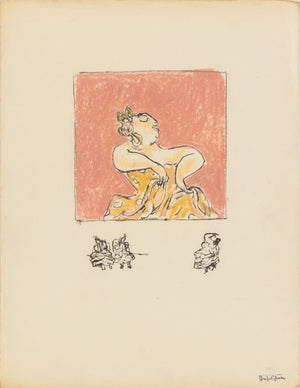 Manfred Schwartz Flamenco Dancer Mixed Media (9773691273523)