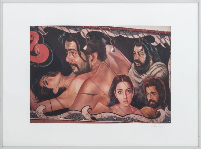 Anne Sager "Bombay Poster" Figural C-Print