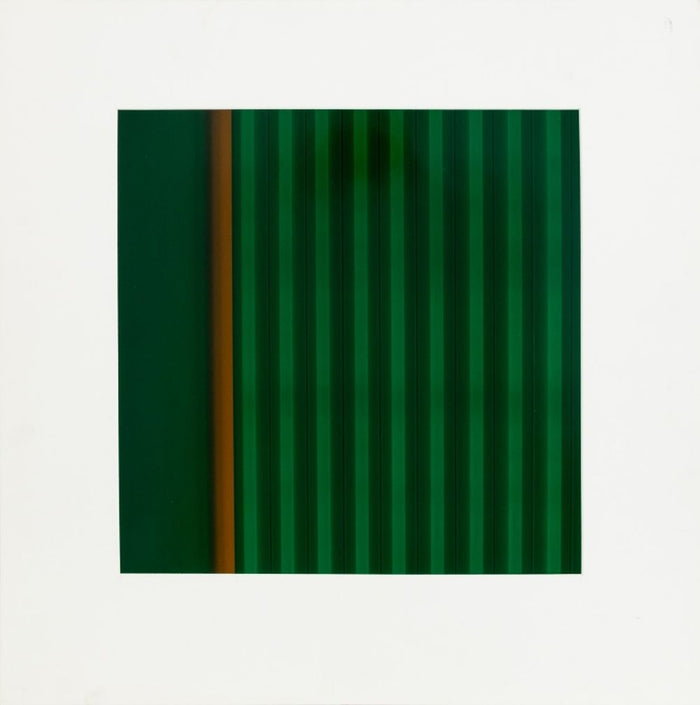 Anne Sager Green Abstraction Digital Composition