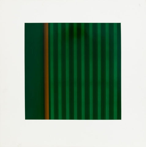 Anne Sager Green Abstraction Digital Composition