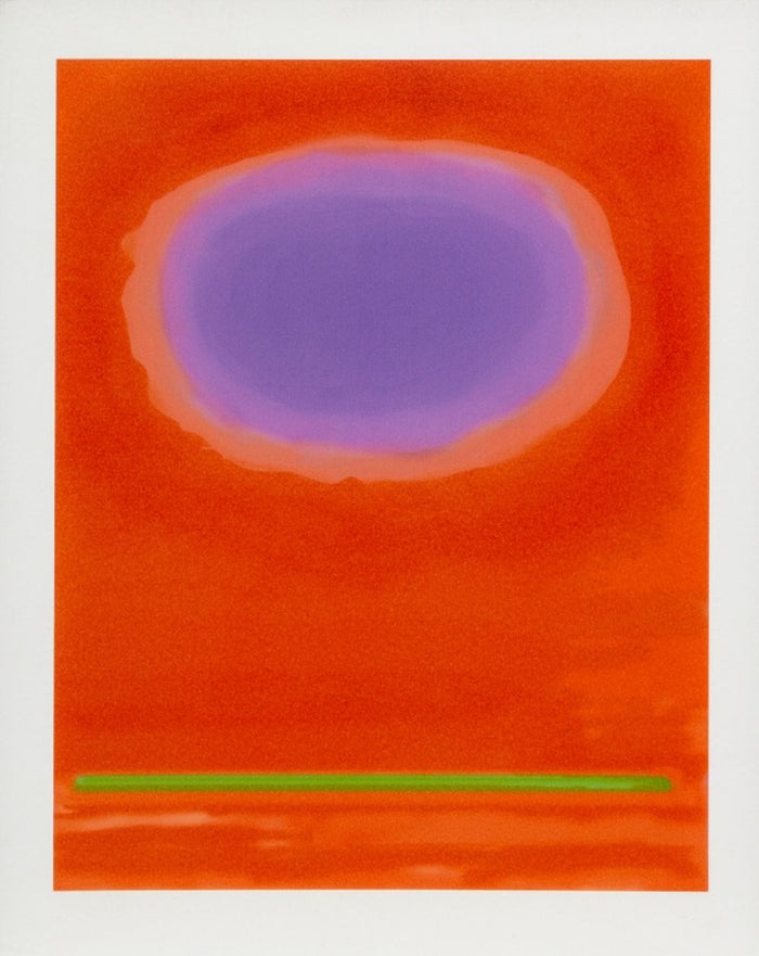 Anne Sager Abstract Composition Lithograph