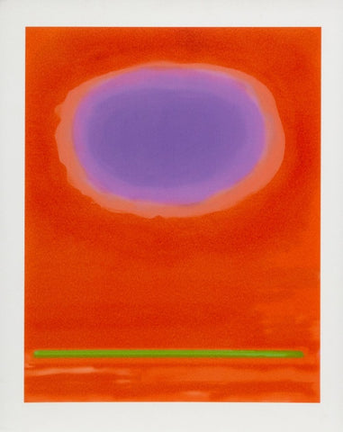 Anne Sager Abstract Composition Lithograph