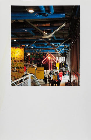 Anne Sager The Centre Pompidou Interior C-Print