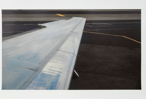 Anne Sager Airplane Wing Photograph C-Print