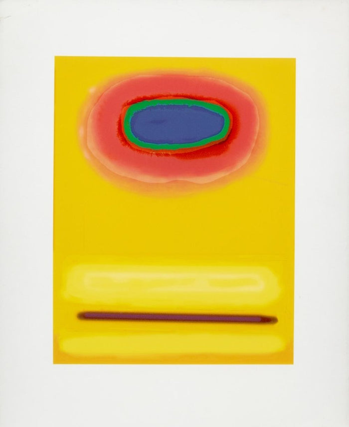 Anne Sager Abstract Composition Lithograph