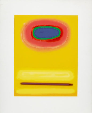 Anne Sager Abstract Composition Lithograph