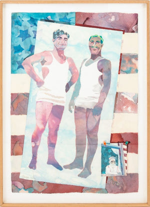 Marilyn Cohen Lifeguards Watercolor Collage (9757773037875)