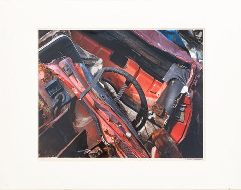 Anne Sager Junk Car Composition Photograph C-Print