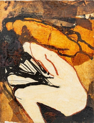 Elfi Schuselka Figural Composition Mixed Media (9792401670451)