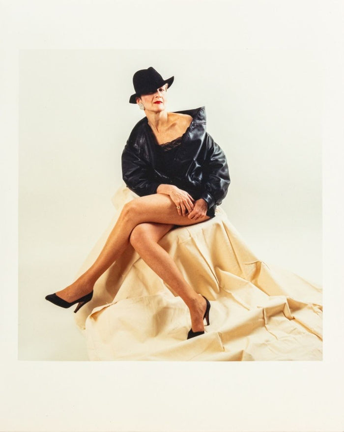 Anne Sager Seated Female Figure Photograph C-Print