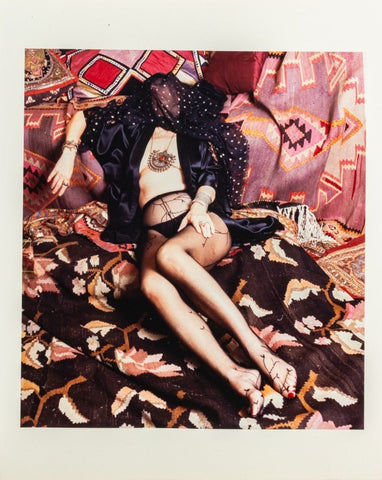 Anne Sager Reclining Female Figure Photo C-Print