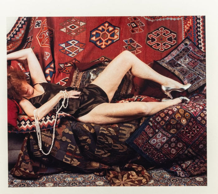 Anne Sager Reclining Female Figure Photo C-Print