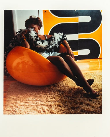 Anne Sager Seated Female Figure Photograph C-Print