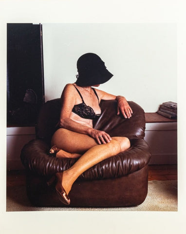 Anne Sager Seated Female Figure Photograph C-Print