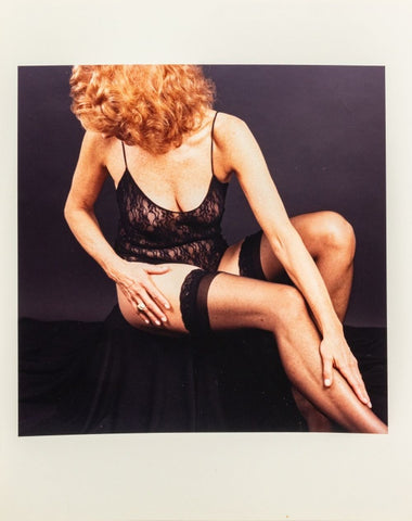 Anne Sager Seated Female Figure Photograph C-Print