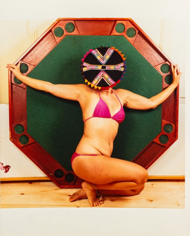 Anne Sager Kneeling Female Figure Photo C-Print