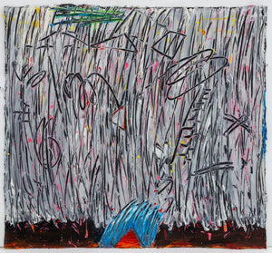 Elfi Schuselka Abstract Composition Oil on Canvas (9768155087155)