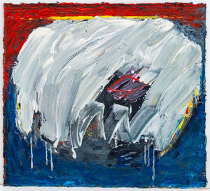 Elfi Schuselka Abstract Composition Oil on Canvas (9768275640627)