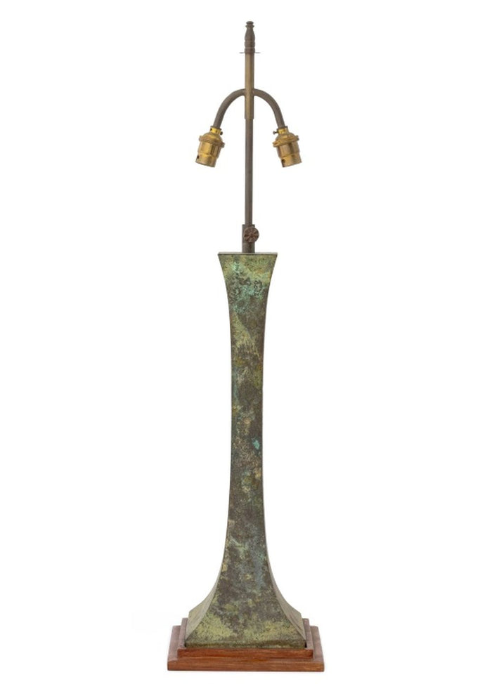 Stewart Ross James Verdigris Bronze Table Lamp