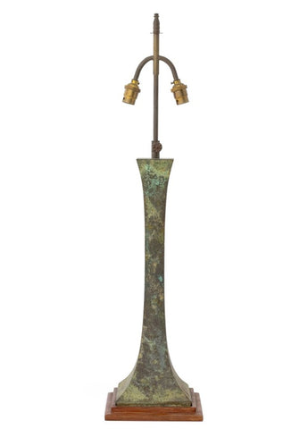 Stewart Ross James Verdigris Bronze Table Lamp